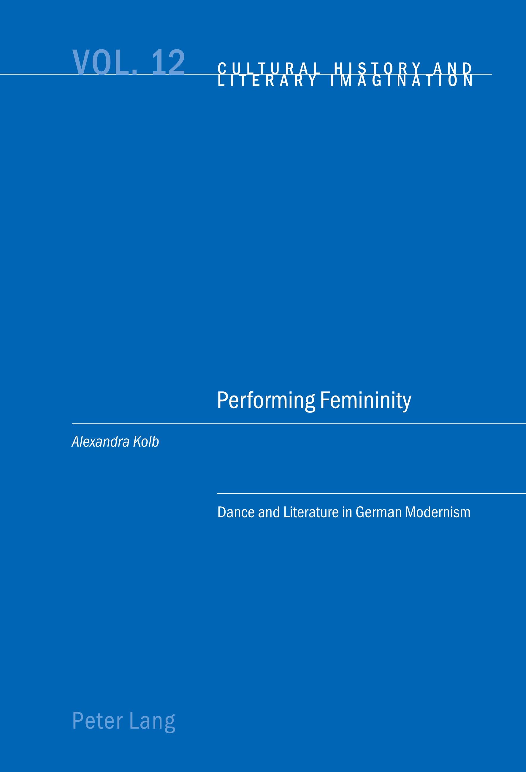 Vorderes Coverbild Performing Femininity