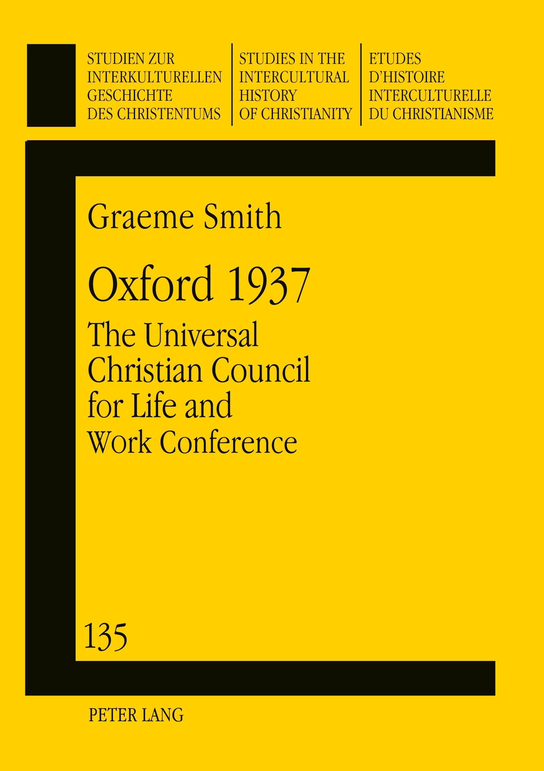 Vorderes Coverbild Oxford 1937
