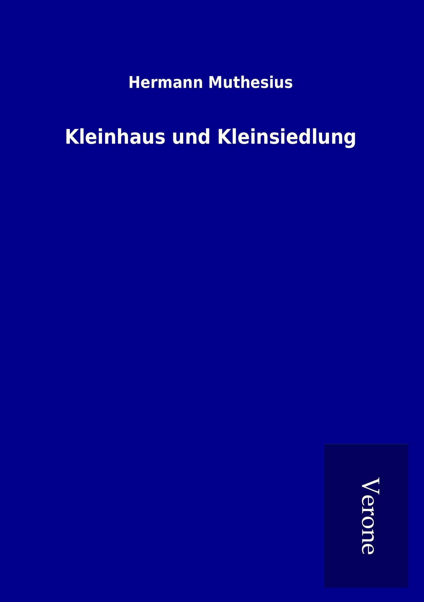 Vorderes Coverbild Kleinhaus und Kleinsiedlung
