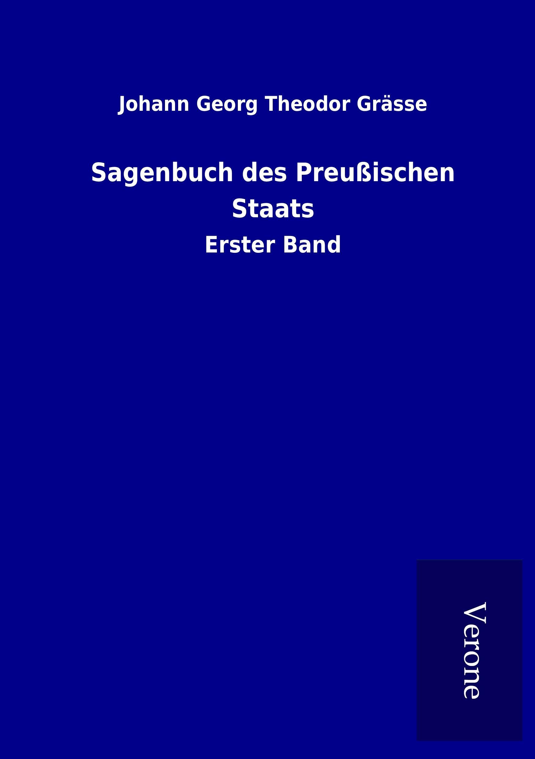 Vorderes Coverbild Sagenbuch des Preußischen Staats