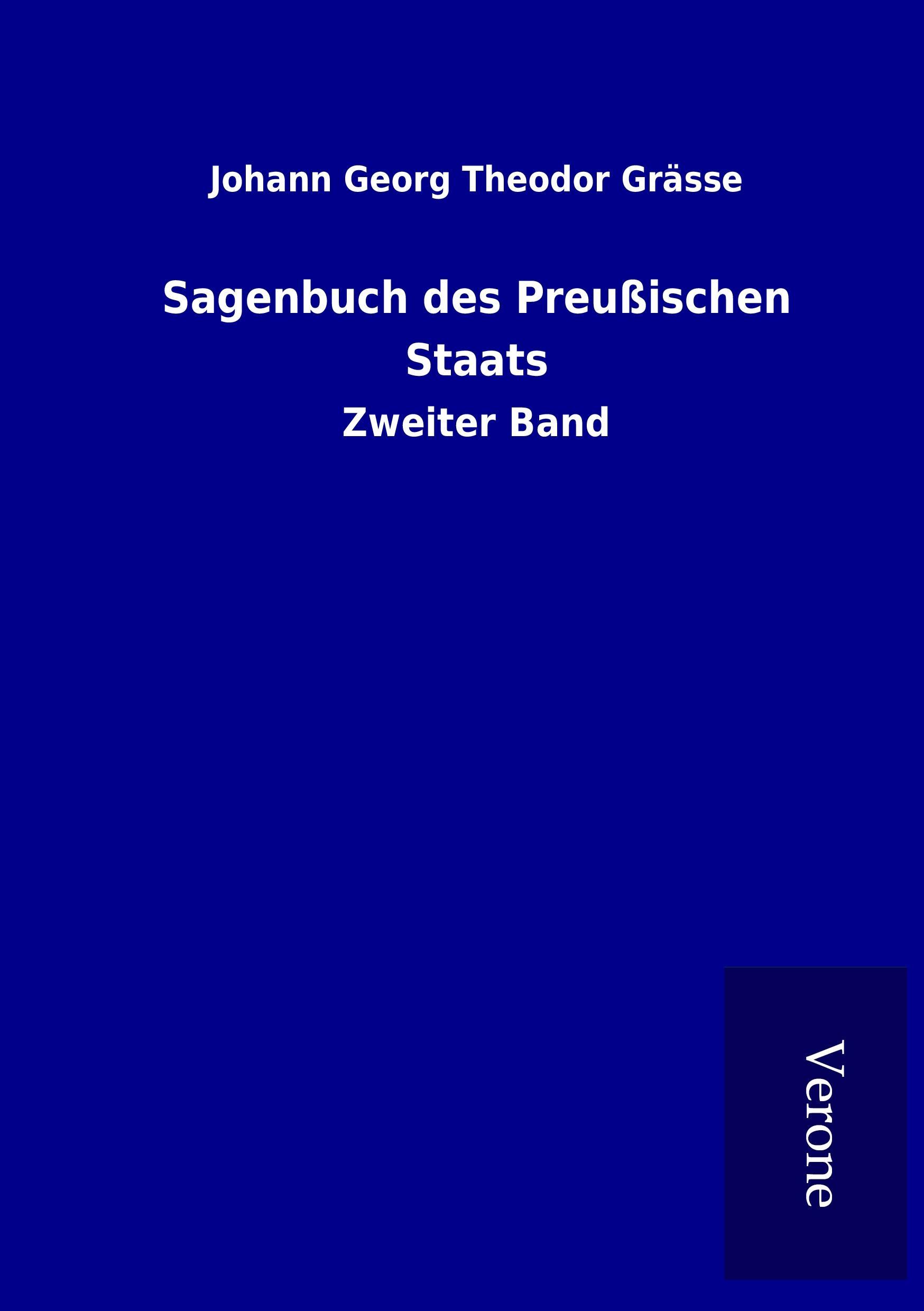 Vorderes Coverbild Sagenbuch des Preußischen Staats