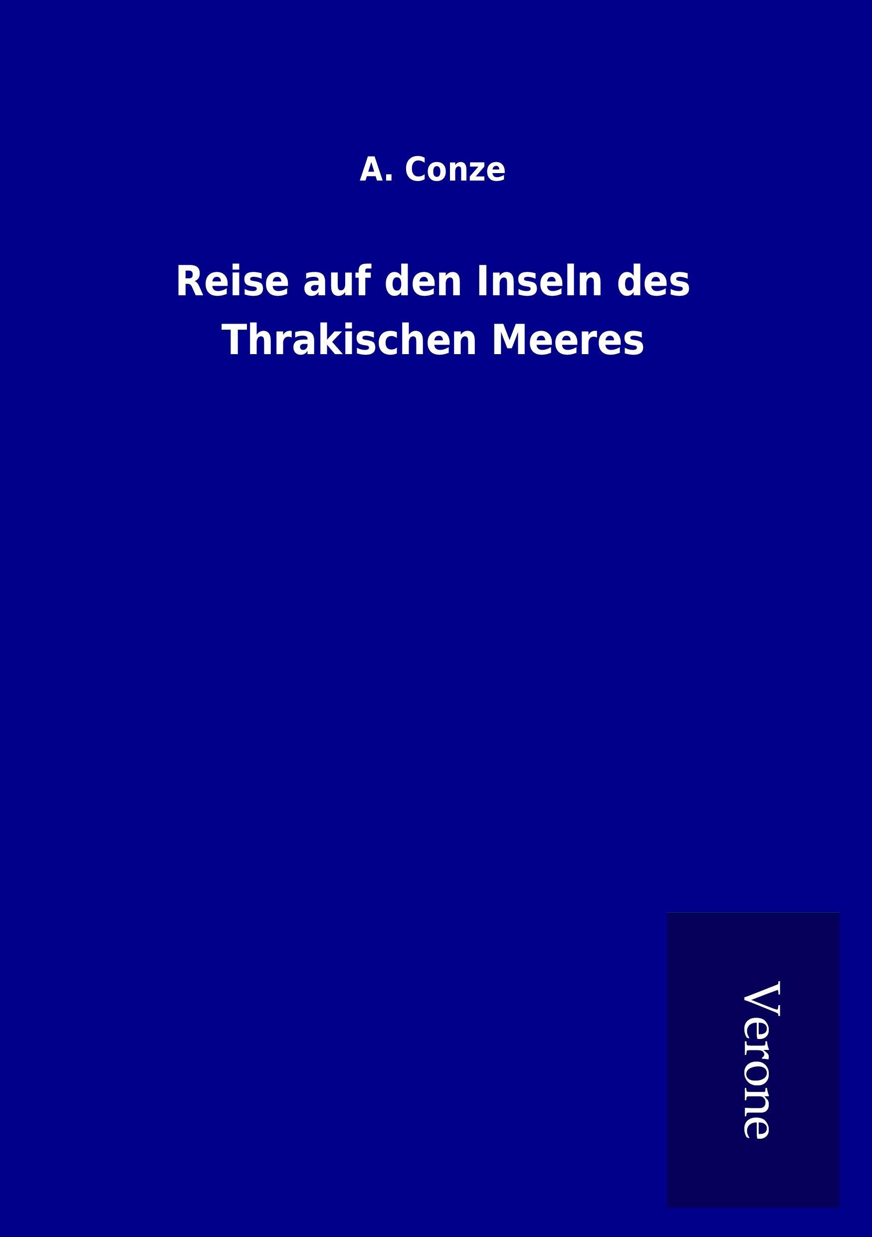 Vorderes Coverbild Reise auf den Inseln des Thrakischen Meeres