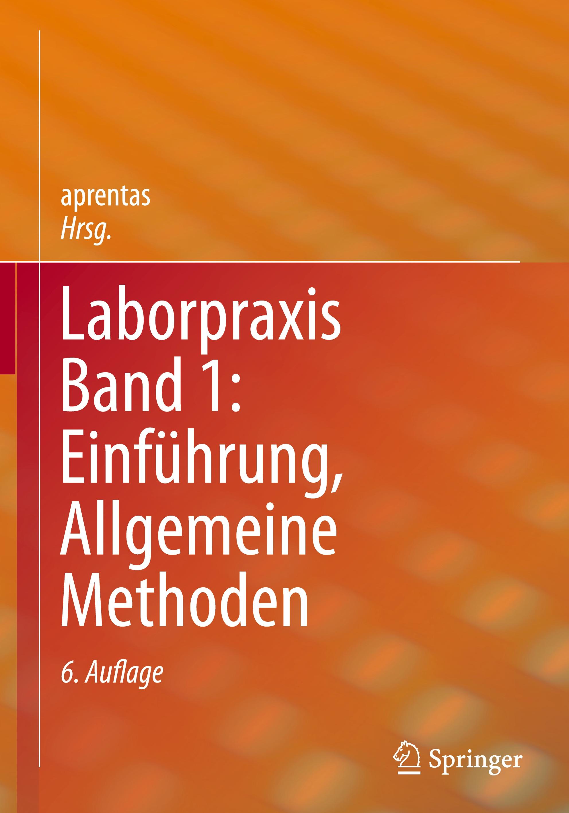 Vorderes Coverbild Laborpraxis Band 1: Einführung, Allgemeine Methoden