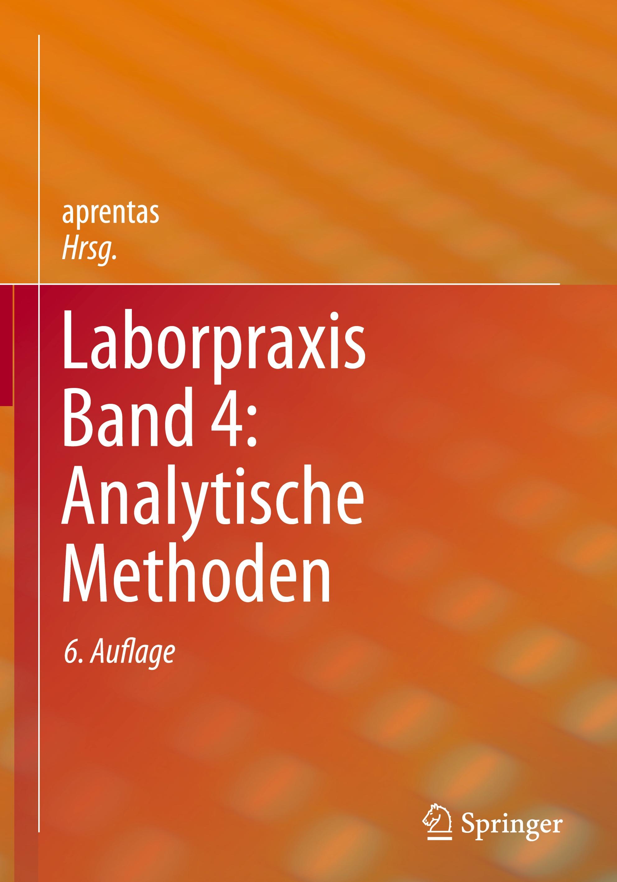Vorderes Coverbild Laborpraxis Band 4: Analytische Methoden