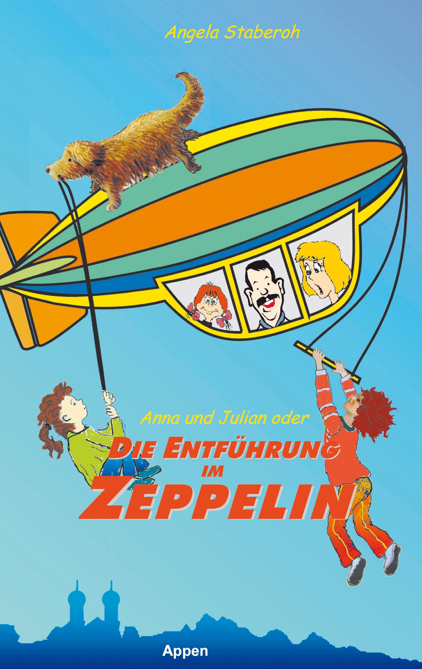 Vorderes Coverbild Anna und Julian oder die Entführung im Zeppelin