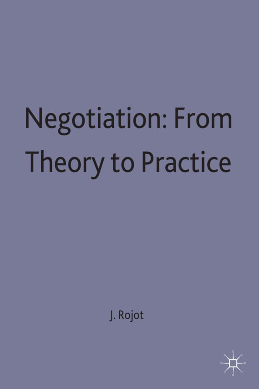 Vorderes Coverbild Negotiation: From Theory to Practice