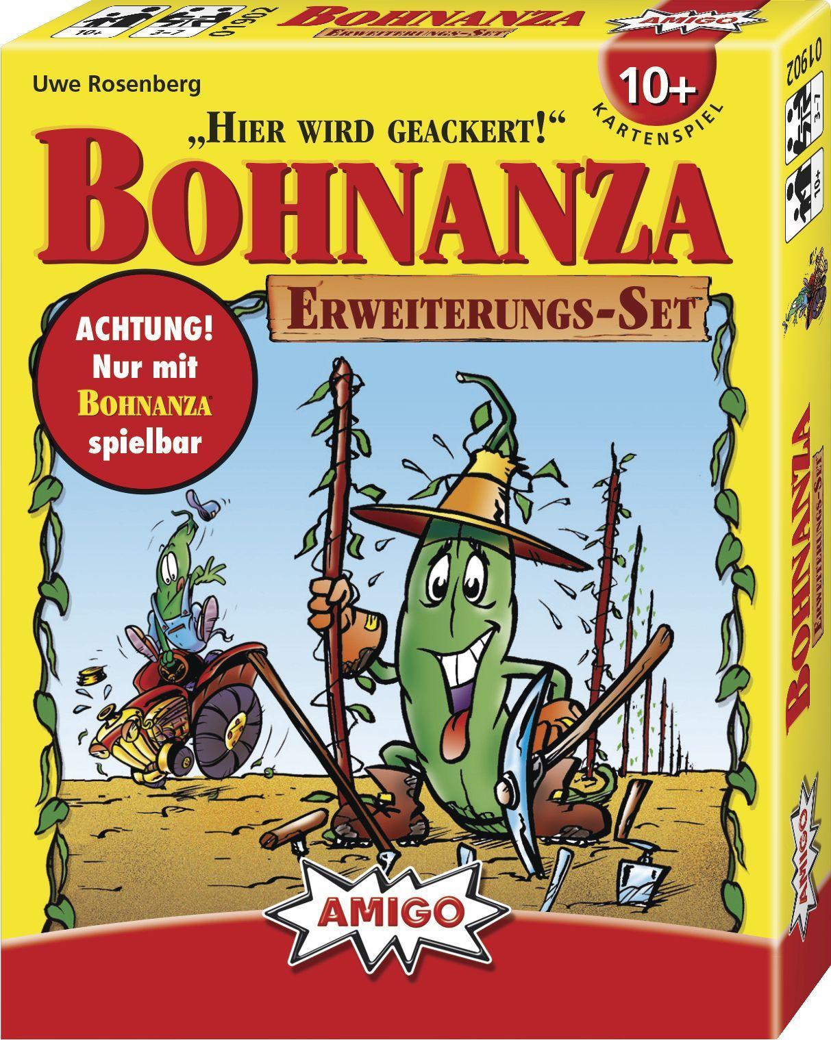 Beispielinhalt (Bild) Bohnanza. Erweiterungs-Set. Kartenspiel