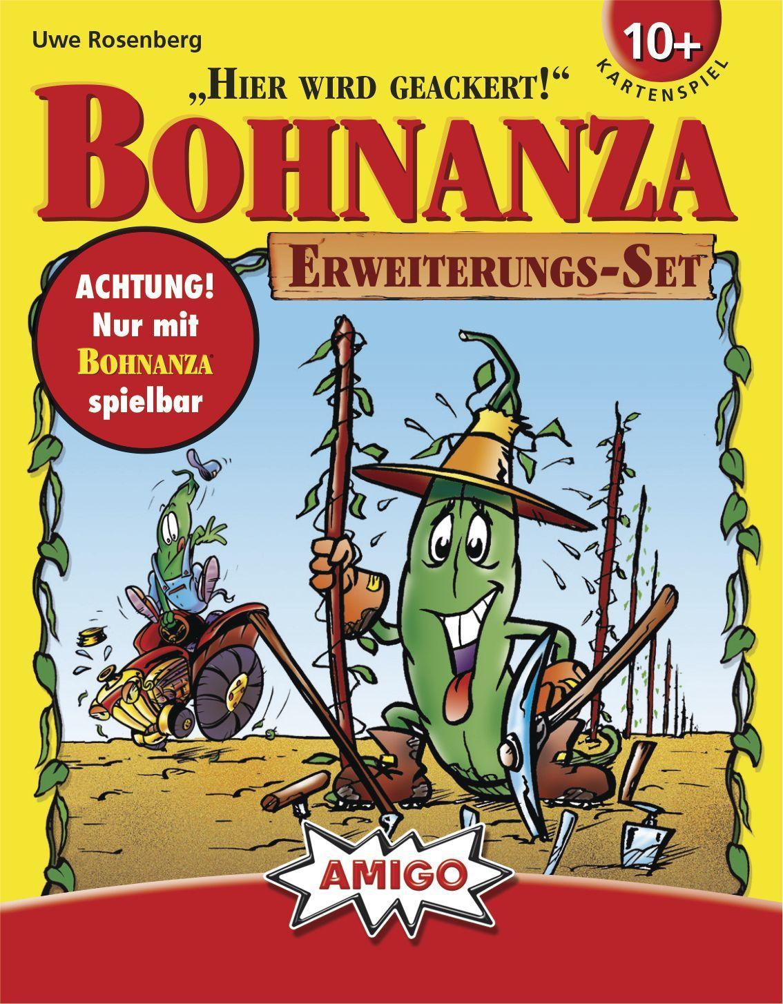 Vorderes Coverbild Bohnanza. Erweiterungs-Set. Kartenspiel