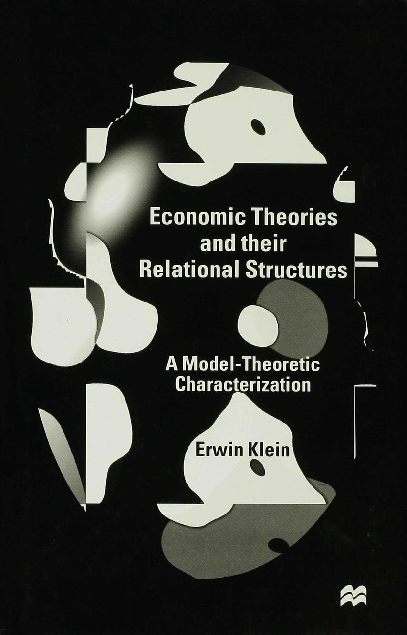 Vorderes Coverbild Economic Theories and Their Relational Structures