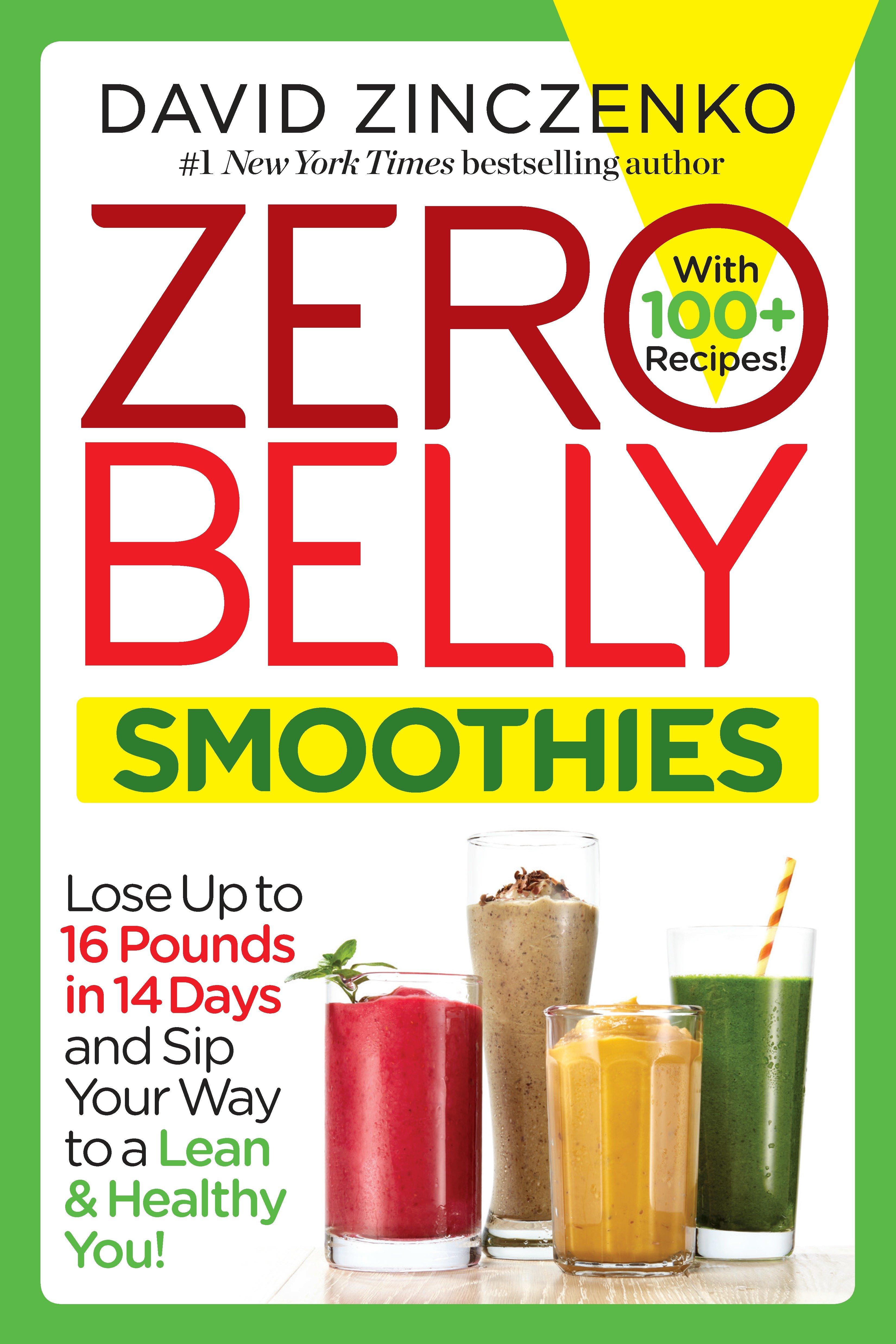 Vorderes Coverbild Zero Belly Smoothies