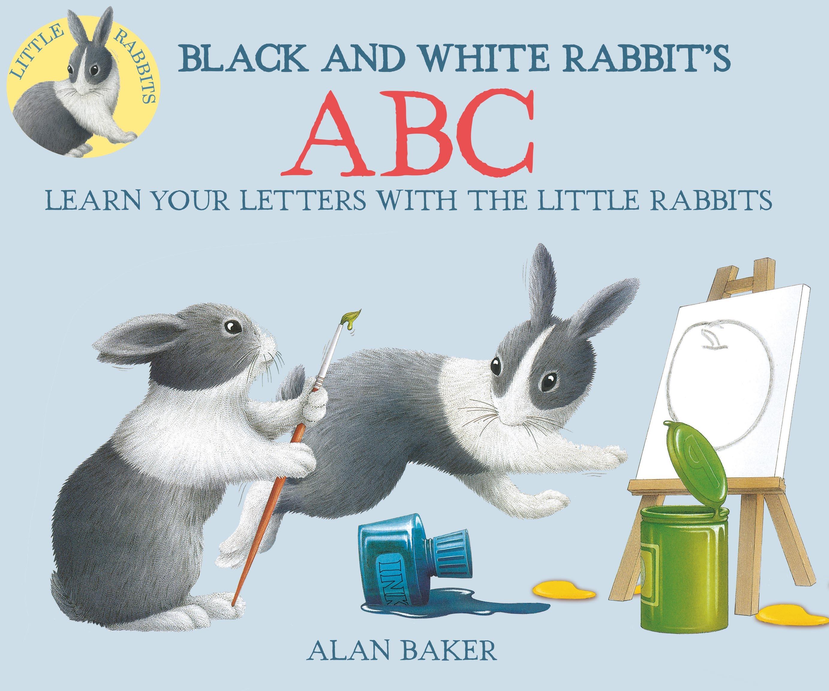 Vorderes Coverbild Black and White Rabbit's ABC