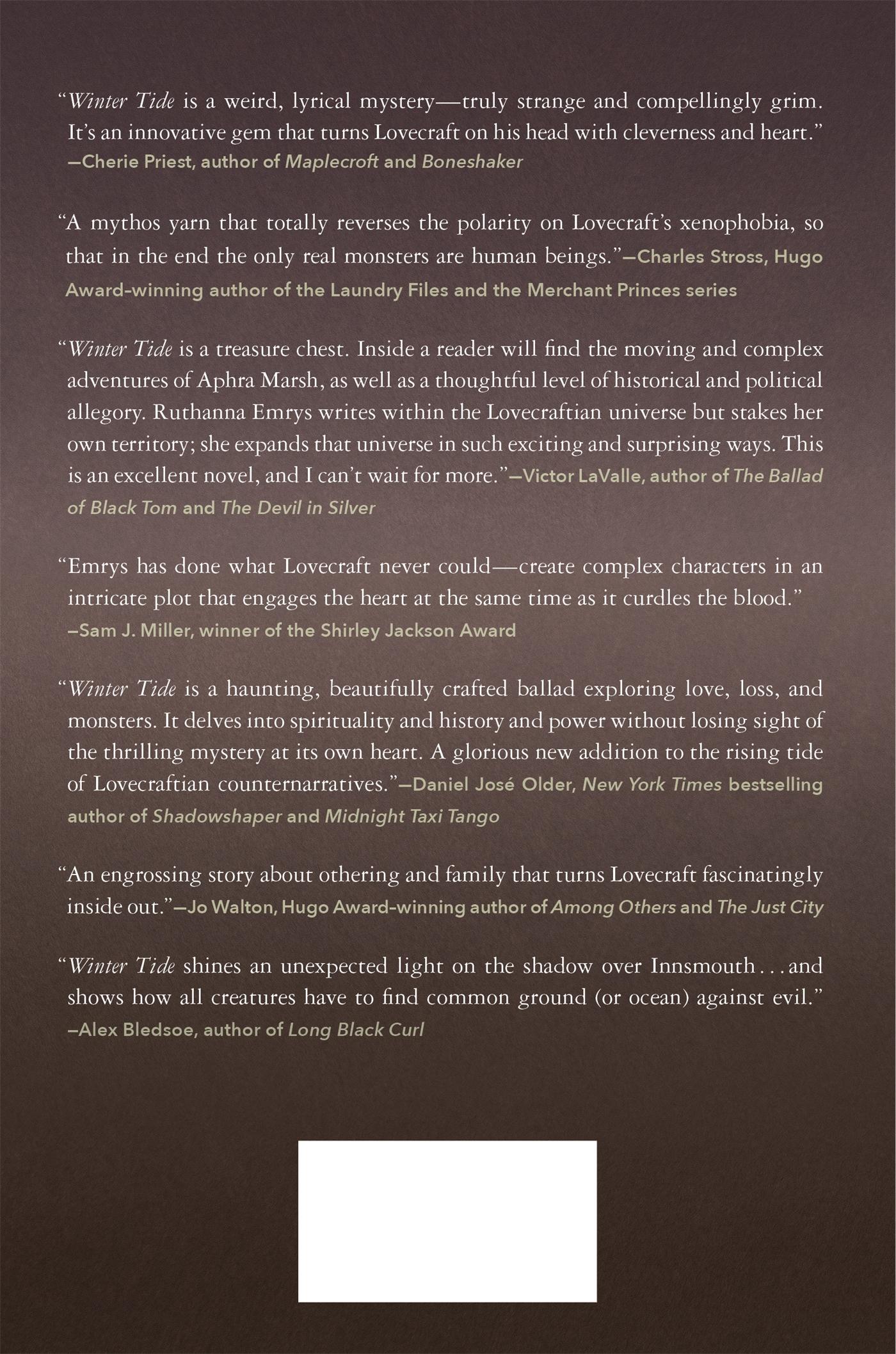 Rückseitencover Winter Tide