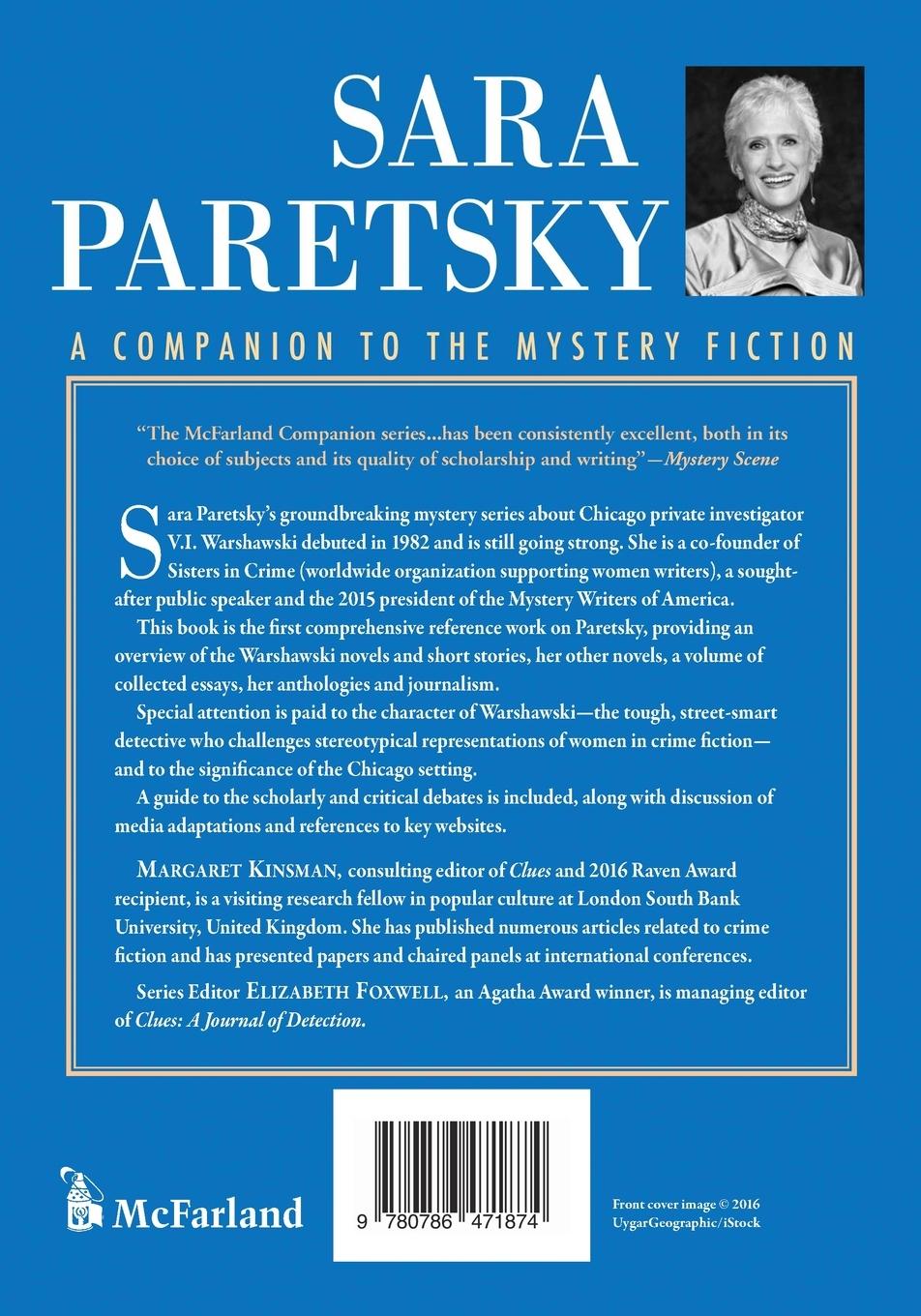 Rückseitencover Sara Paretsky