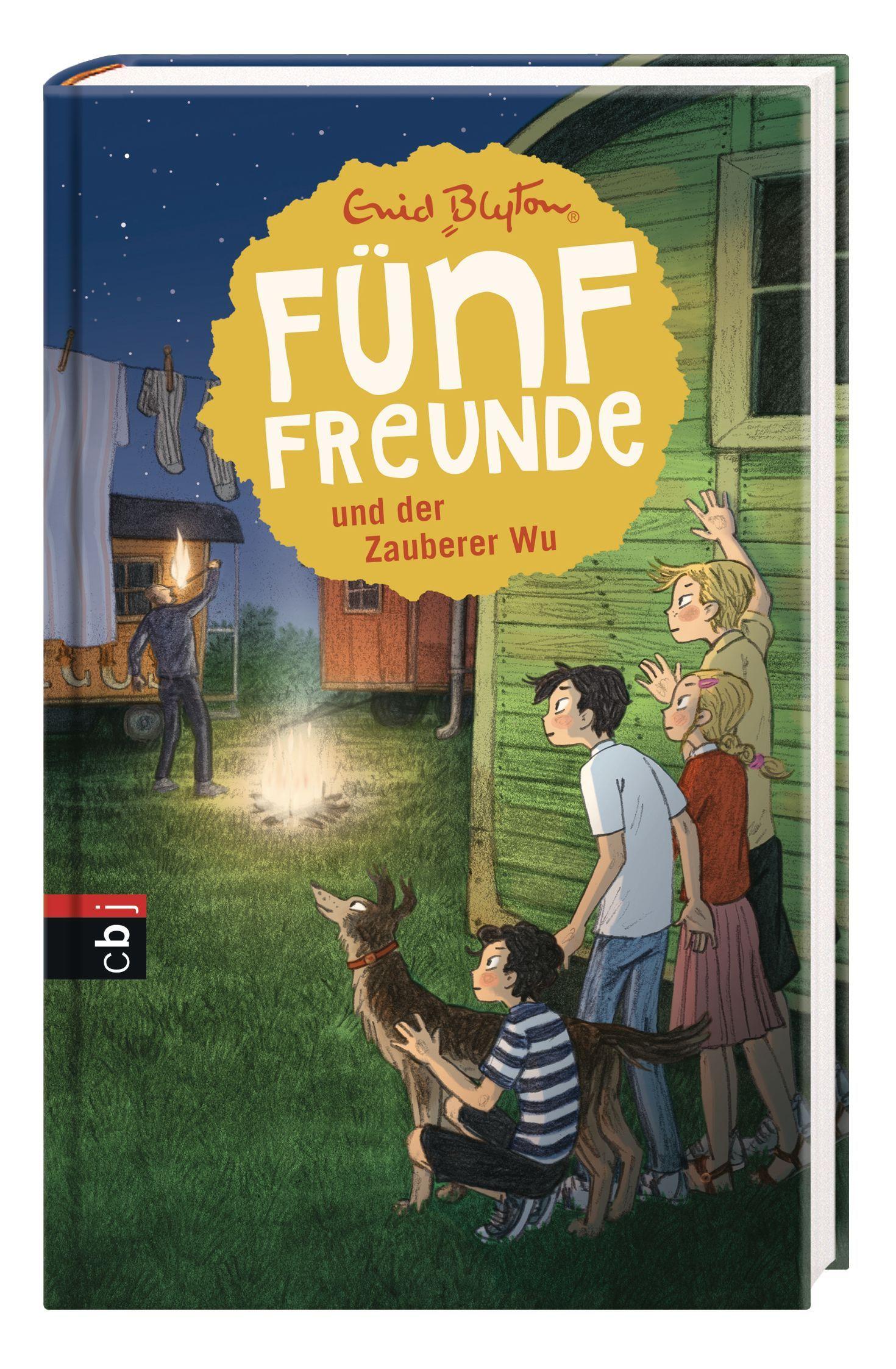 Beispielinhalt (Bild) Fünf Freunde und der Zauberer Wu