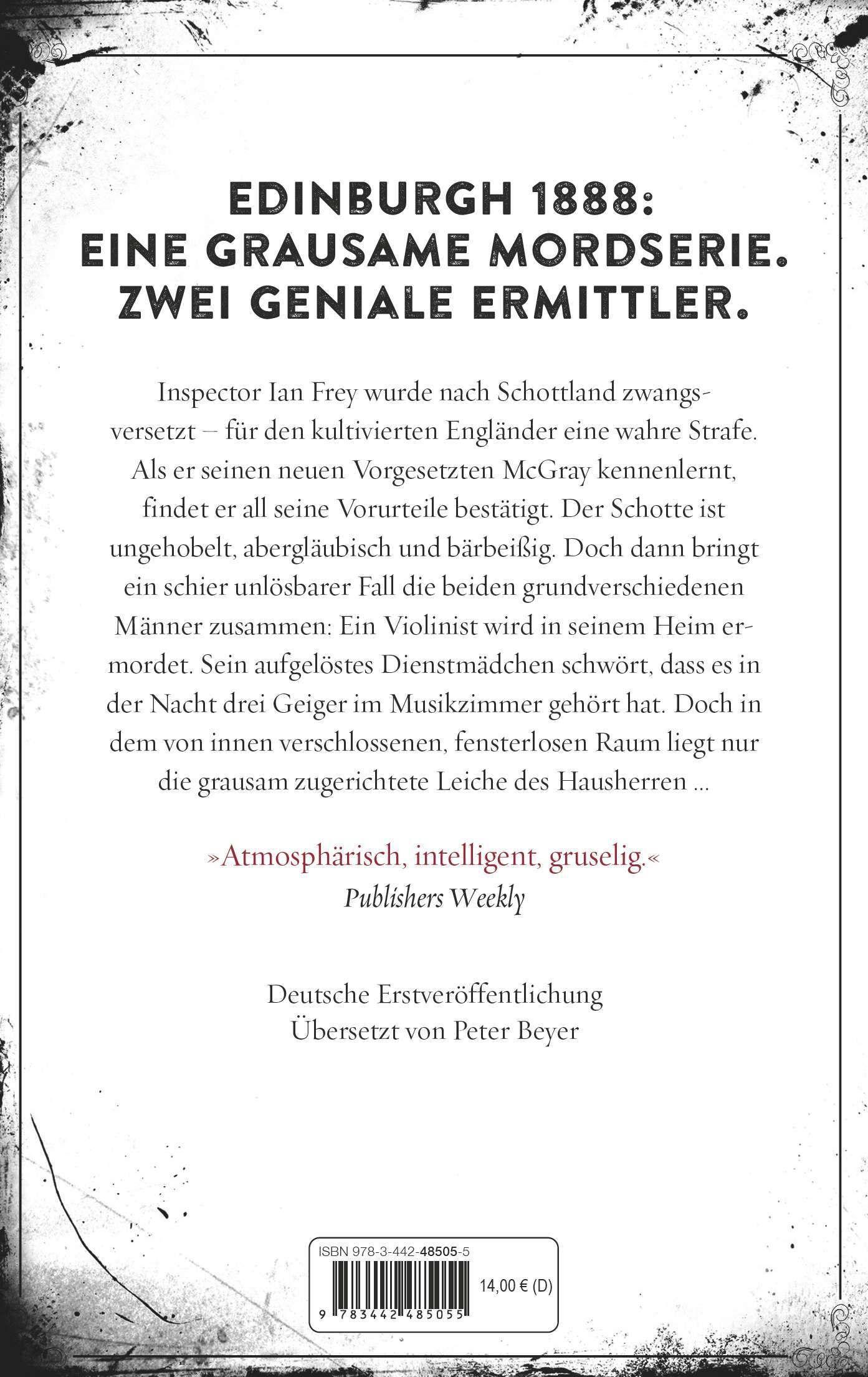 Beispielinhalt (Bild) Die Schatten von Edinburgh