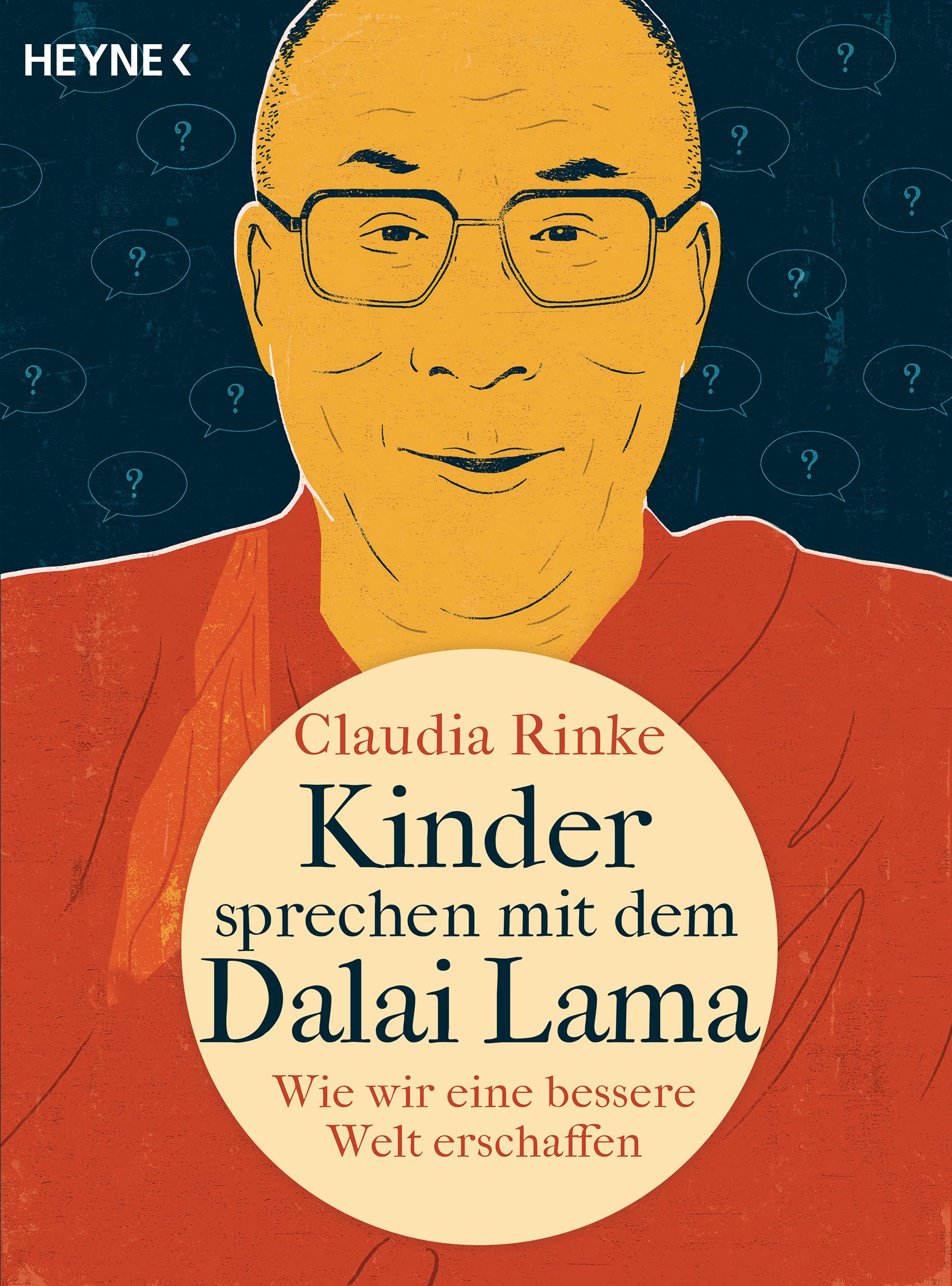Vorderes Coverbild Kinder sprechen mit dem Dalai Lama