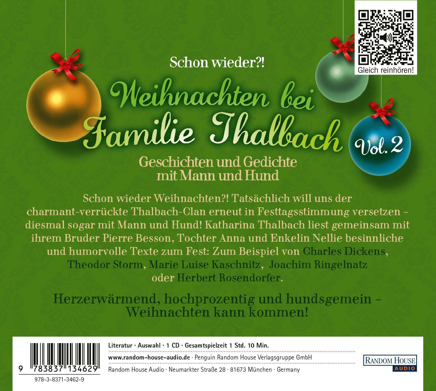 Beispielinhalt (Bild) Schon wieder!? Weihnachten bei Familie Thalbach