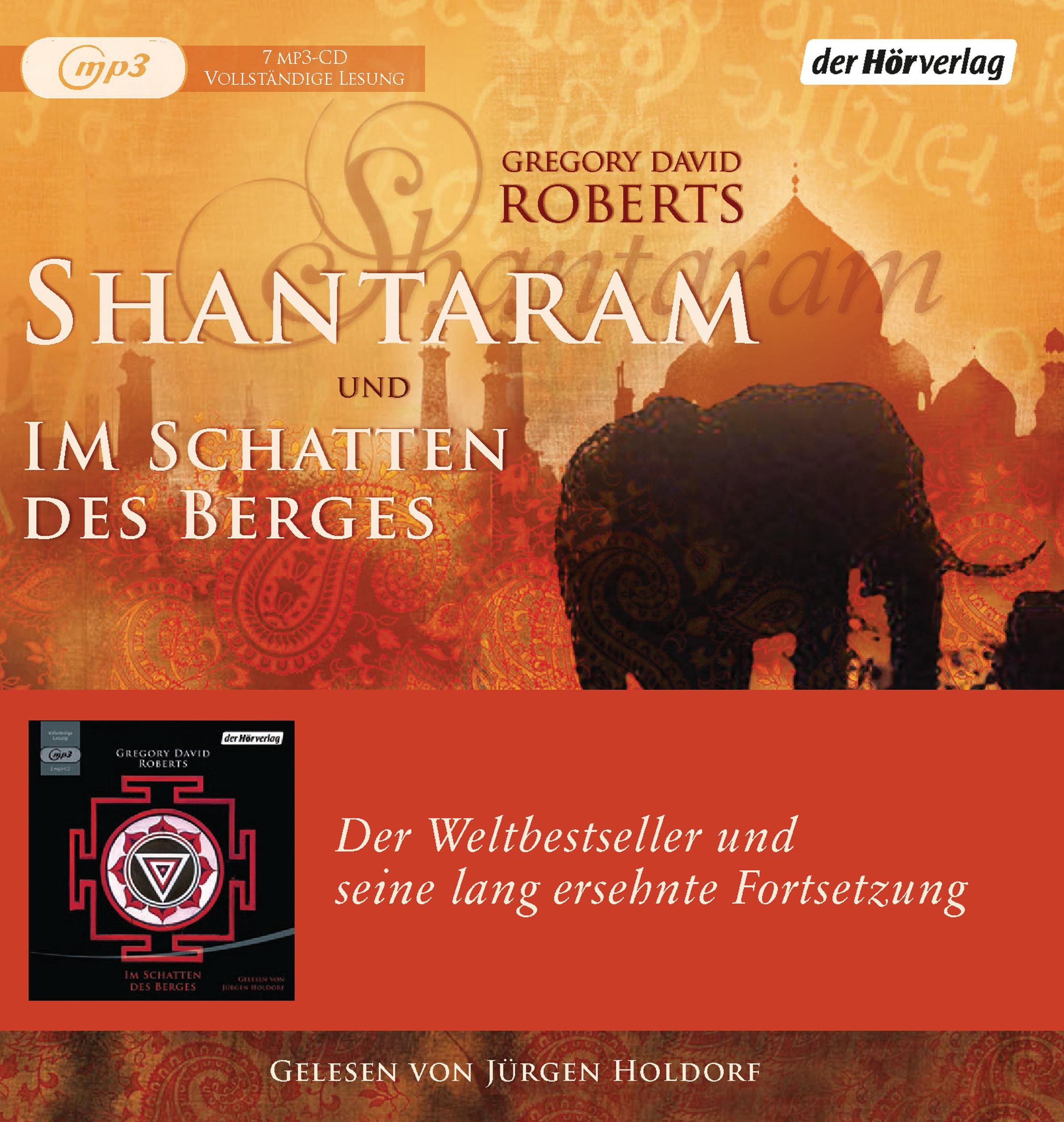 Vorderes Coverbild Shantaram und Im Schatten des Berges