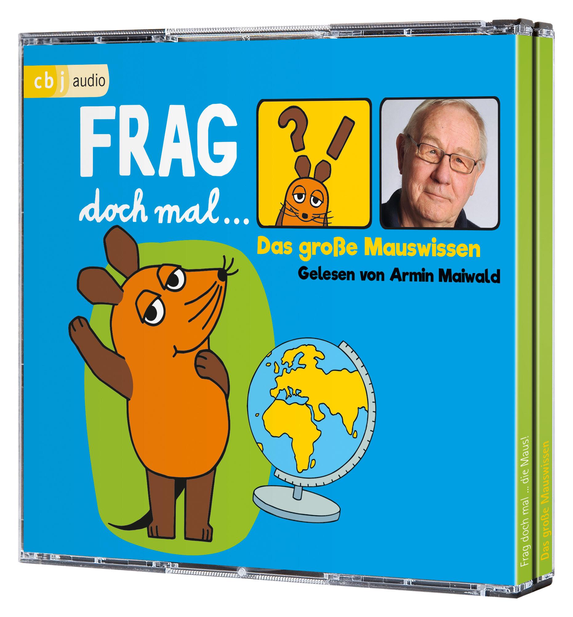 Beispielinhalt (Bild) Frag doch mal ... die Maus! Das große Mauswissen. 4 CDs