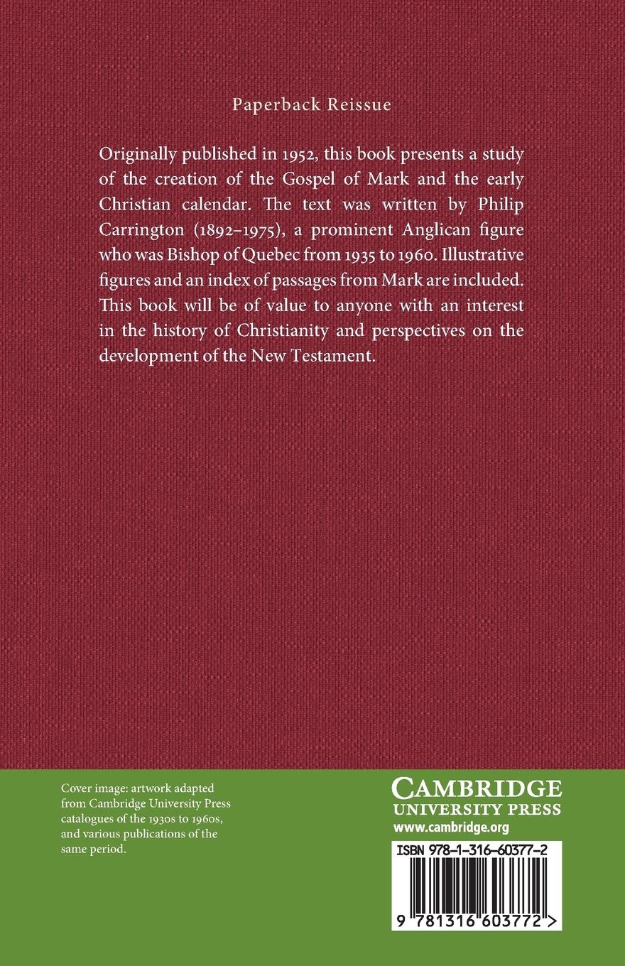 Rückseitencover The Primitive Christian Calendar