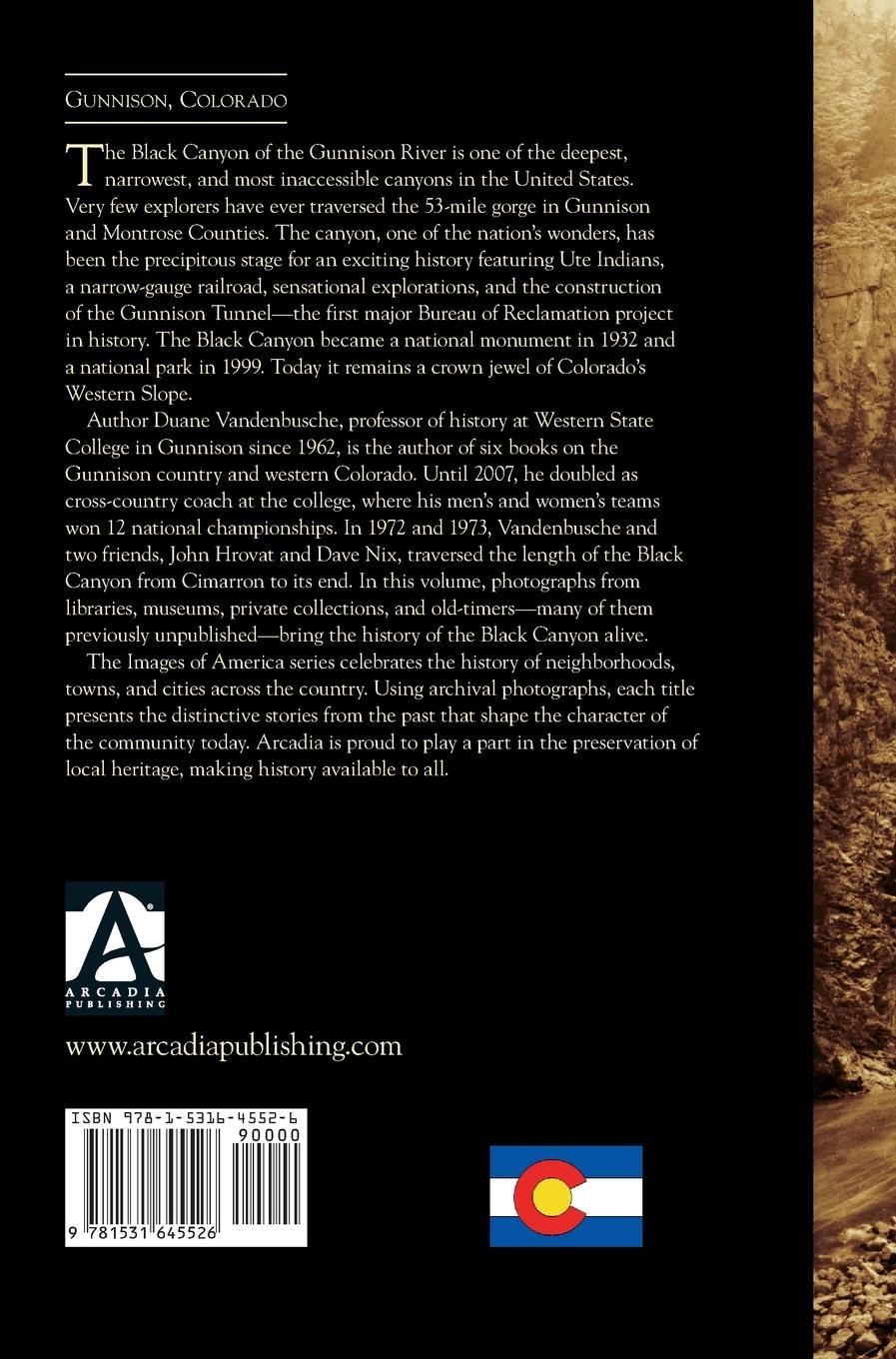 Rückseitencover Black Canyon of the Gunnison