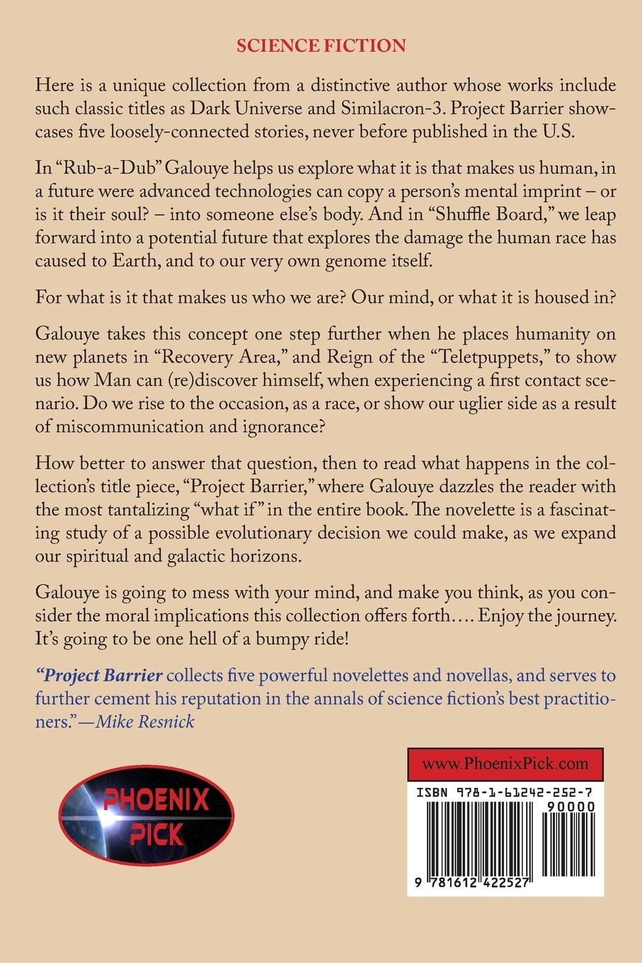 Rückseitencover Project Barrier