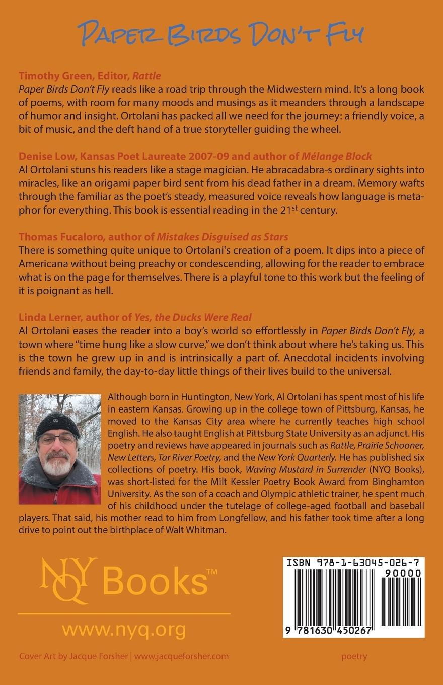 Rückseitencover Paper Bird's Don't Fly