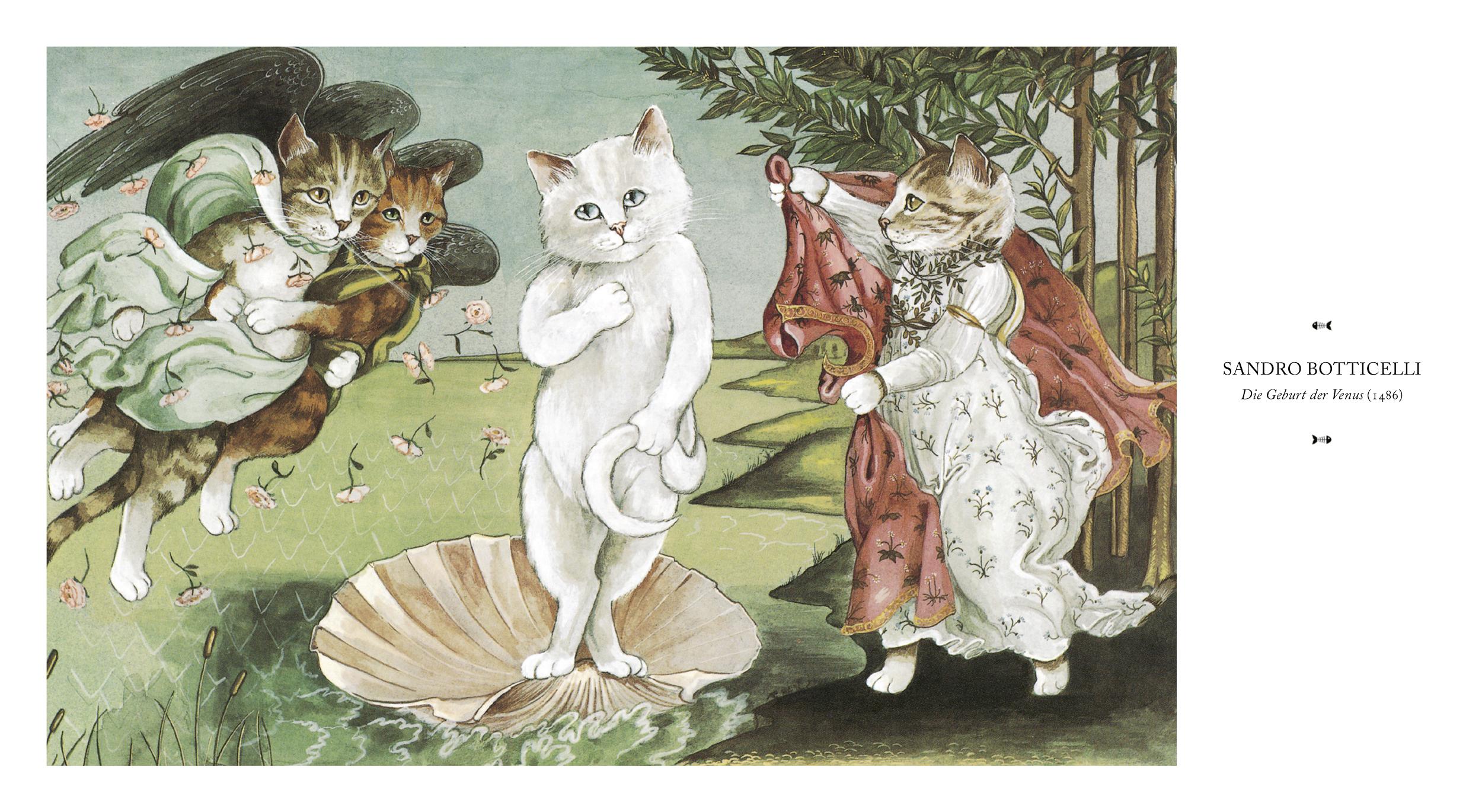 Beispielinhalt (Bild) Katzenkunst