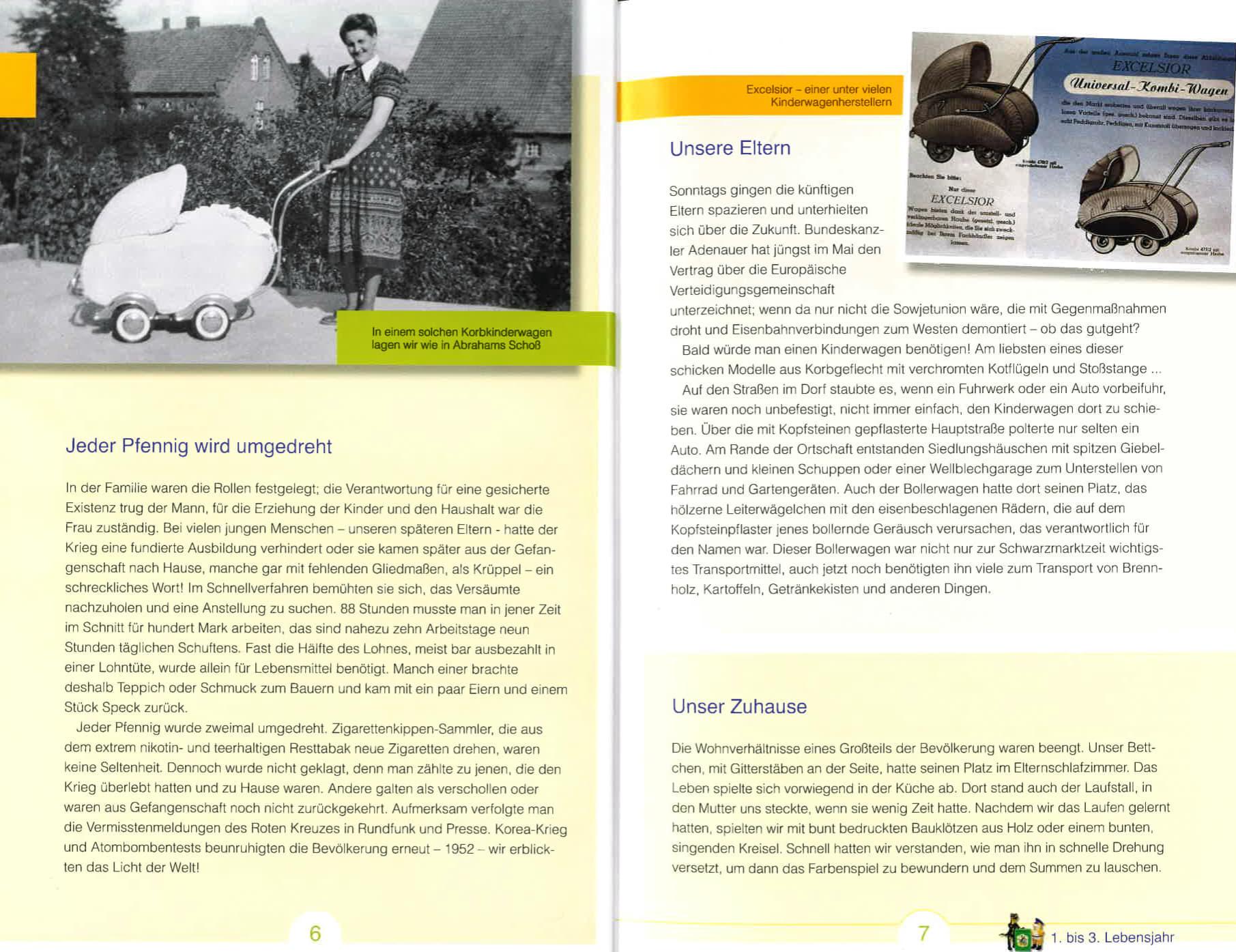 Beispielinhalt (Bild) Wir vom Jahrgang 1952 - Kindheit und Jugend