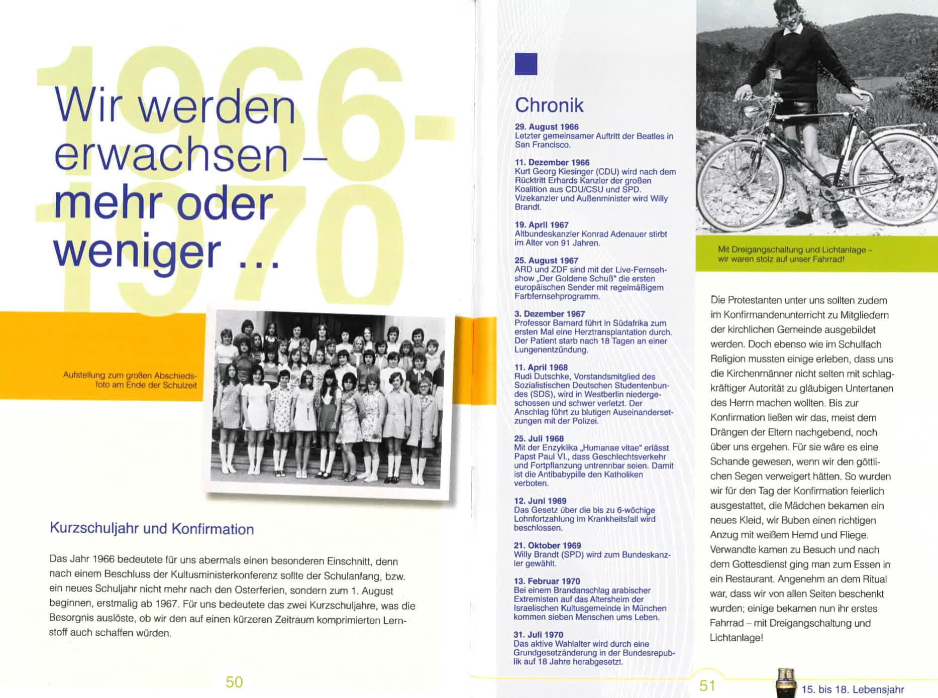 Beispielinhalt (Bild) Wir vom Jahrgang 1952 - Kindheit und Jugend