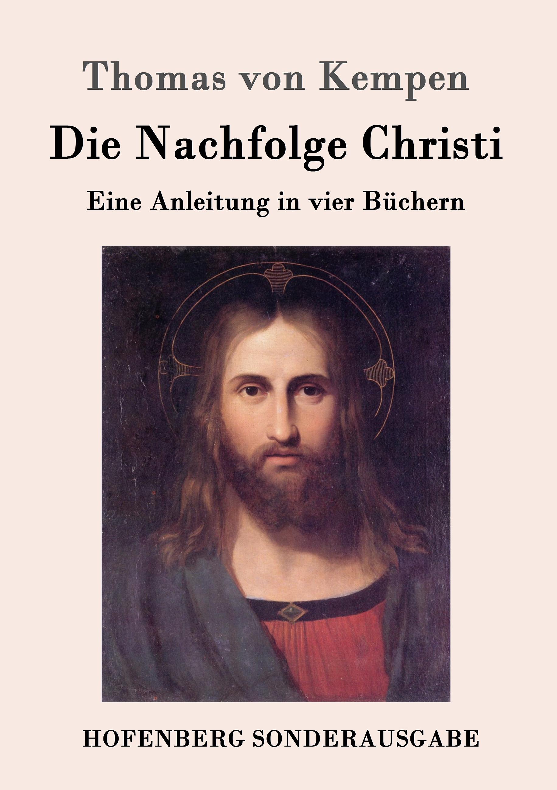 Vorderes Coverbild Die Nachfolge Christi