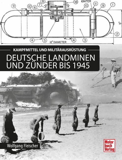 Vorderes Coverbild Deutsche Landminen und Zünder bis 1945