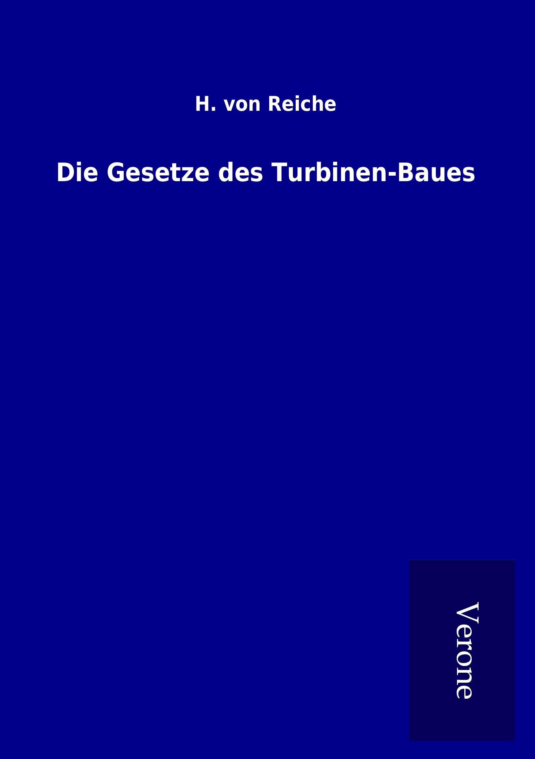 Vorderes Coverbild Die Gesetze des Turbinen-Baues