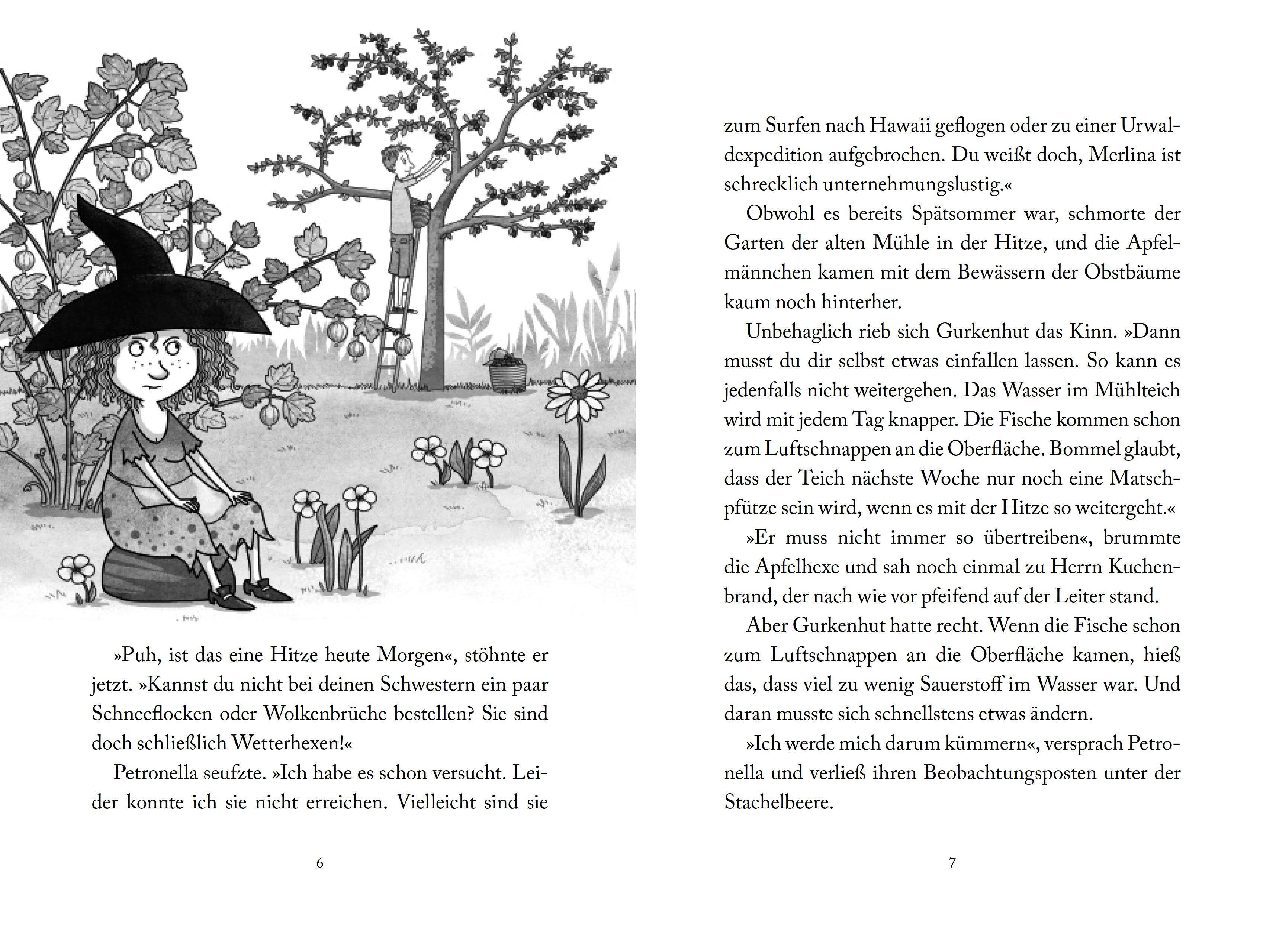 Beispielinhalt (Bild) Petronella Apfelmus 04 - Zauberhut und Bienenstich