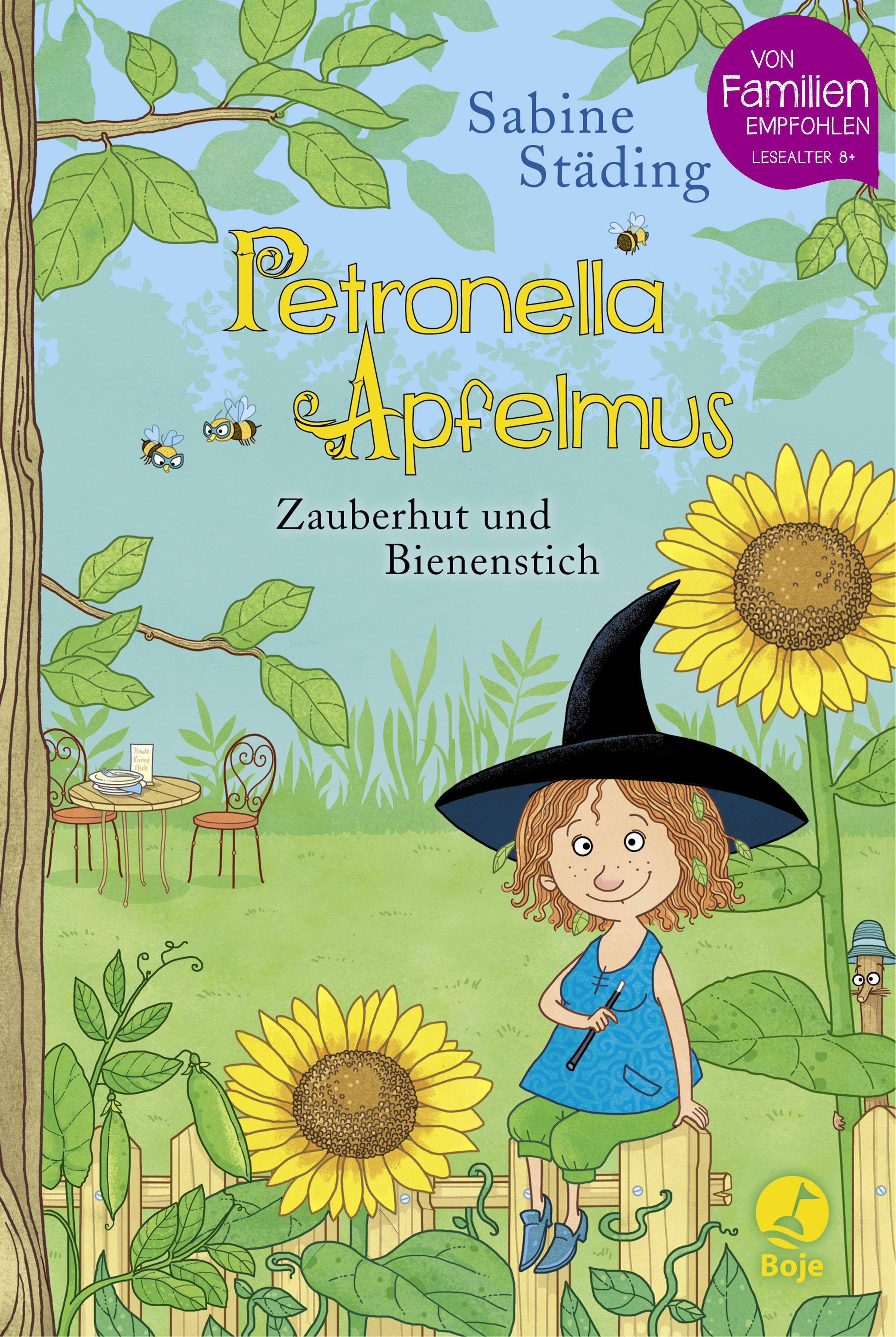Vorderes Coverbild Petronella Apfelmus 04 - Zauberhut und Bienenstich