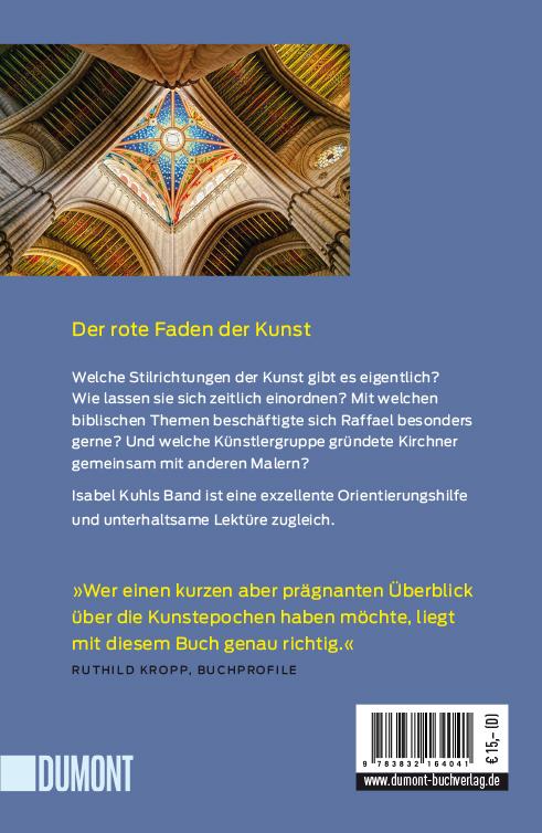 Rückseitencover Die Epochen der Kunst