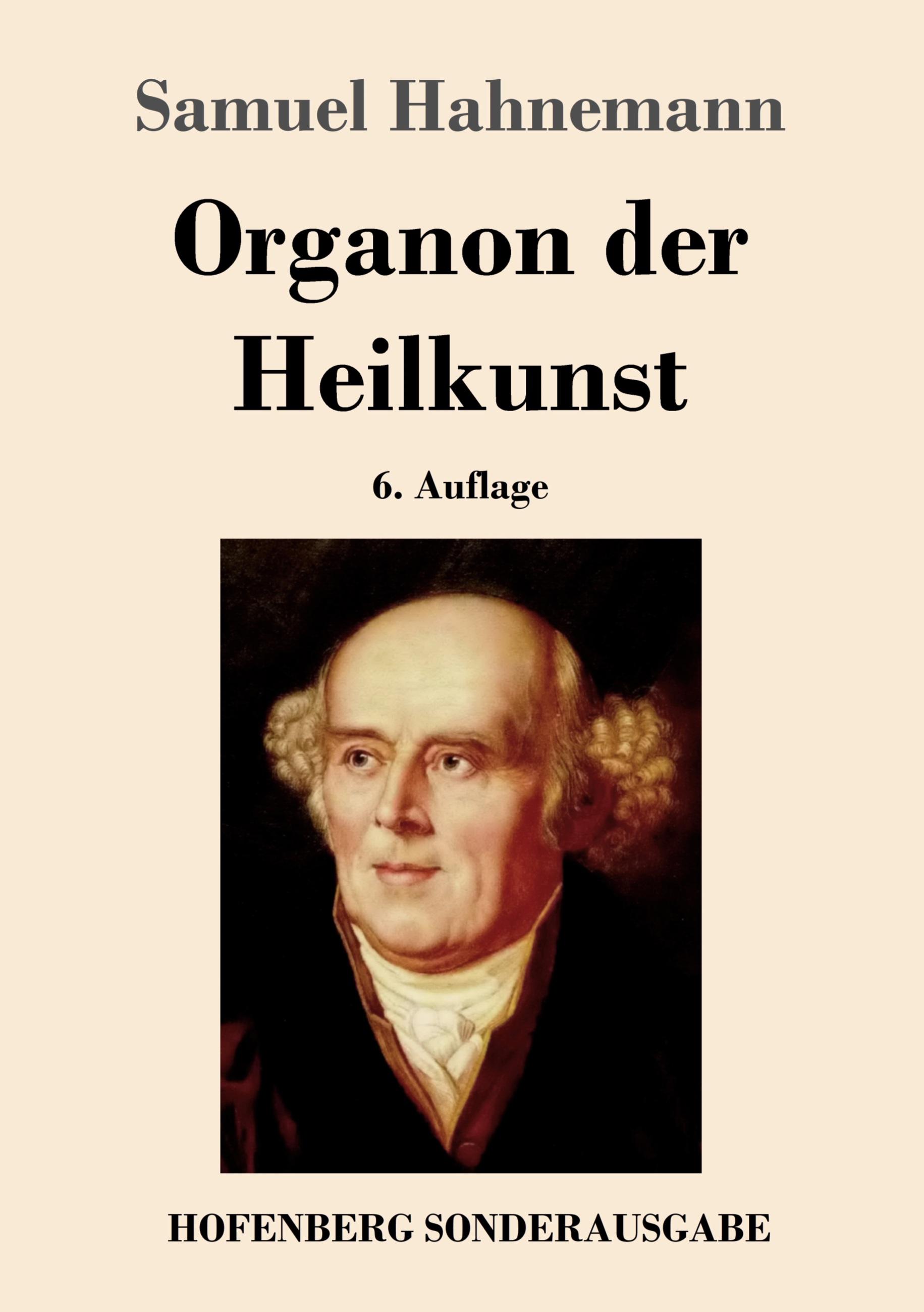 Vorderes Coverbild Organon der Heilkunst