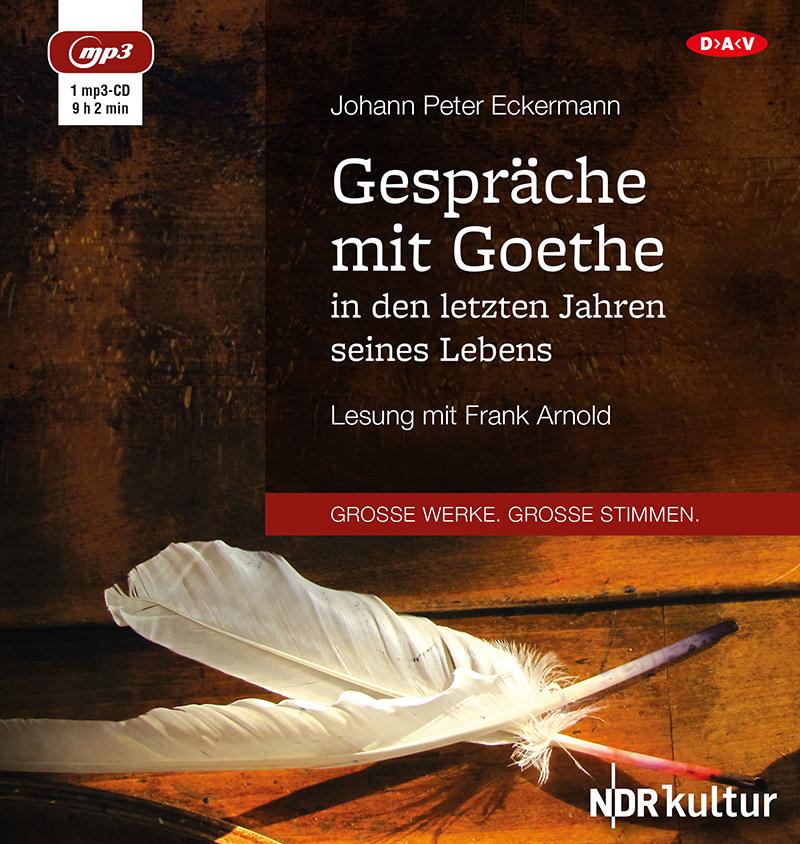 Vorderes Coverbild Gespräche mit Goethe in den letzten Jahren seines Lebens