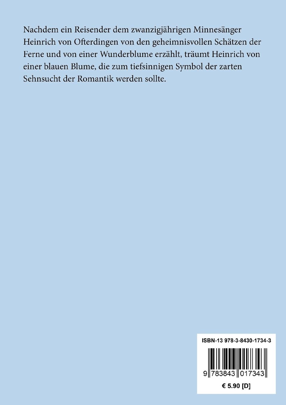 Rückseitencover Heinrich von Ofterdingen