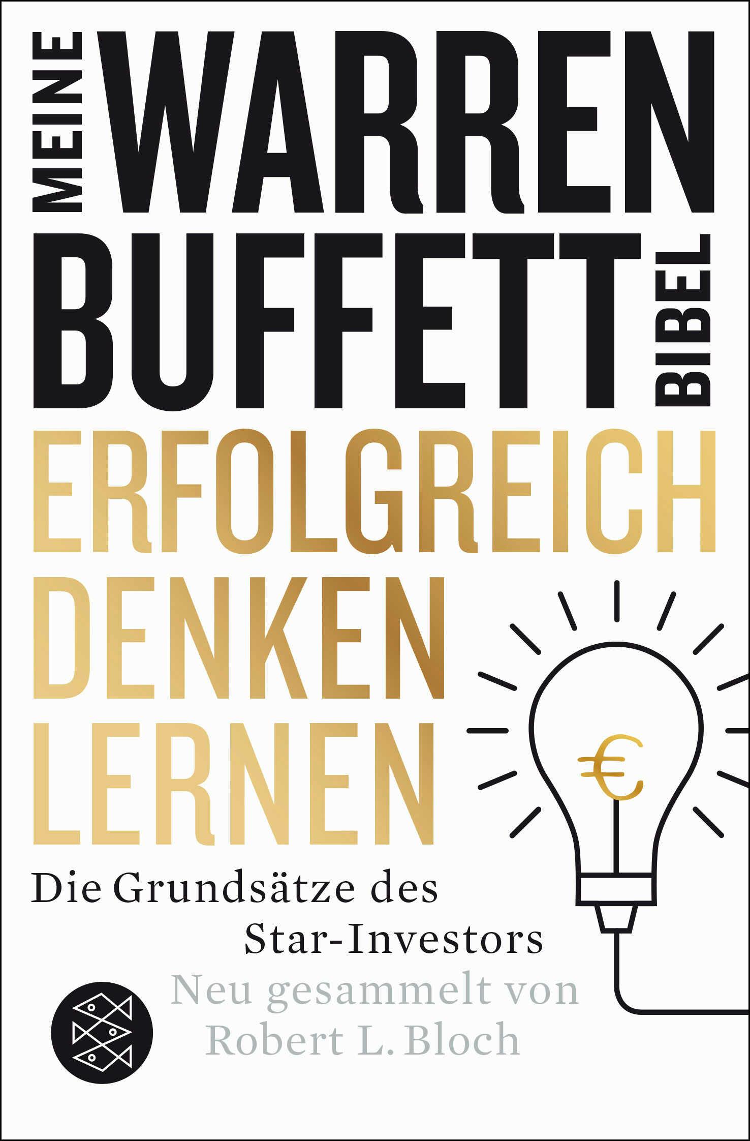 Vorderes Coverbild Erfolgreich denken lernen - Meine Warren-Buffett-Bibel