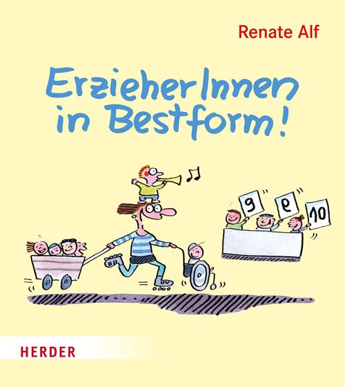 Vorderes Coverbild ErzieherInnen in Bestform!
