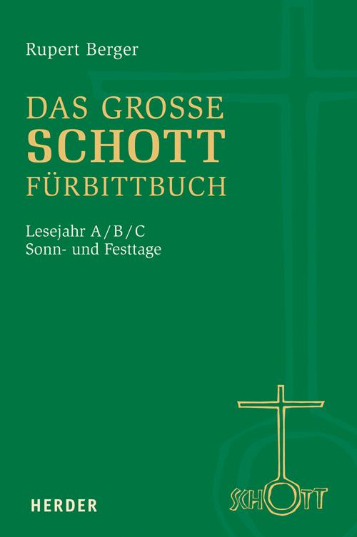Vorderes Coverbild Das große SCHOTT-Fürbittbuch