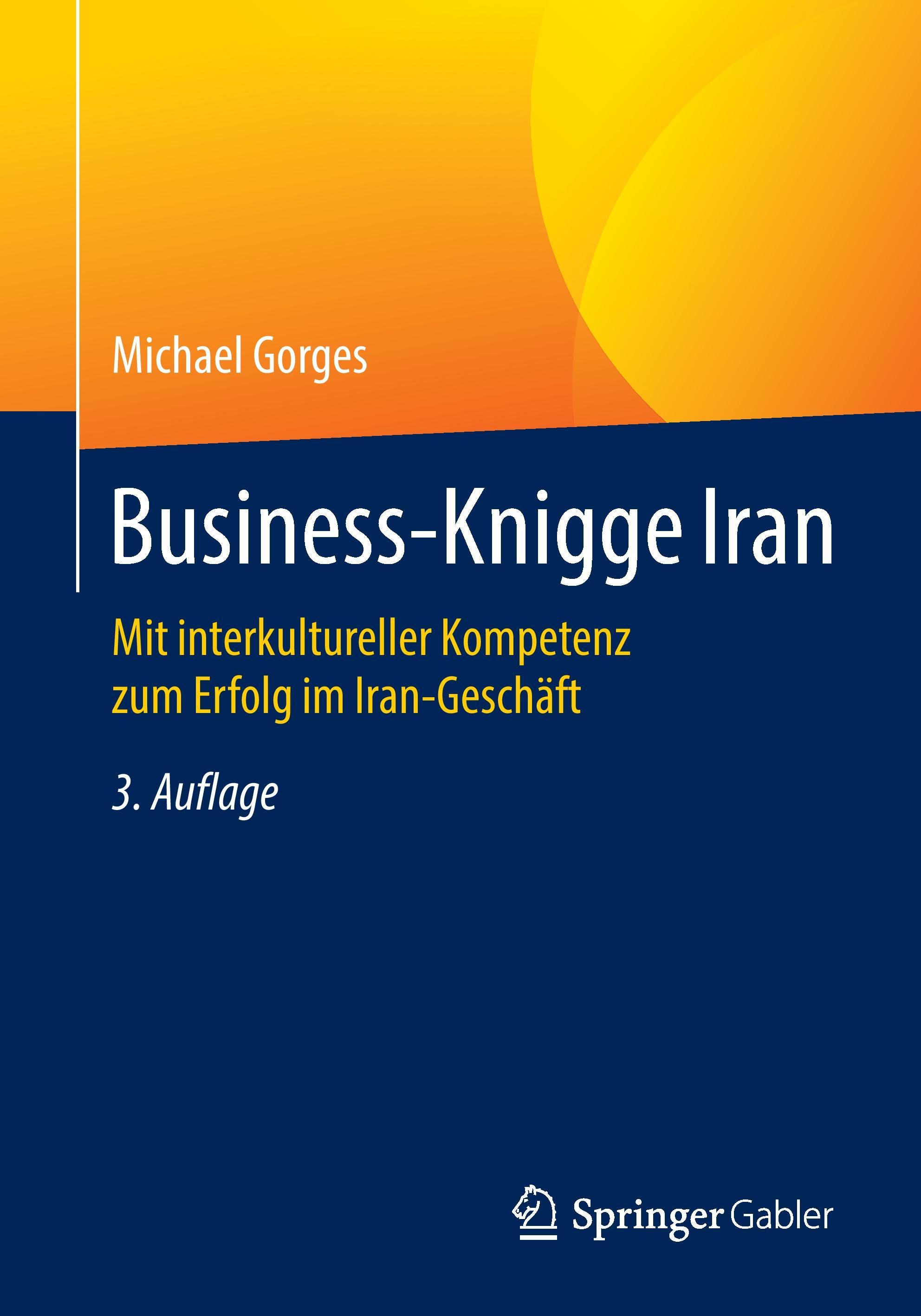 Vorderes Coverbild Business-Knigge Iran