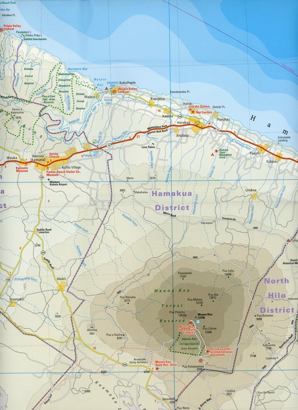 Beispielinhalt (Bild) Reise Know-How Landkarte USA 12, Hawaii  1 : 200 000