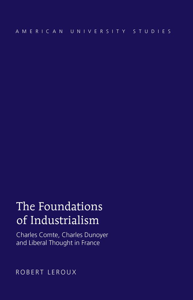 Vorderes Coverbild The Foundations of Industrialism