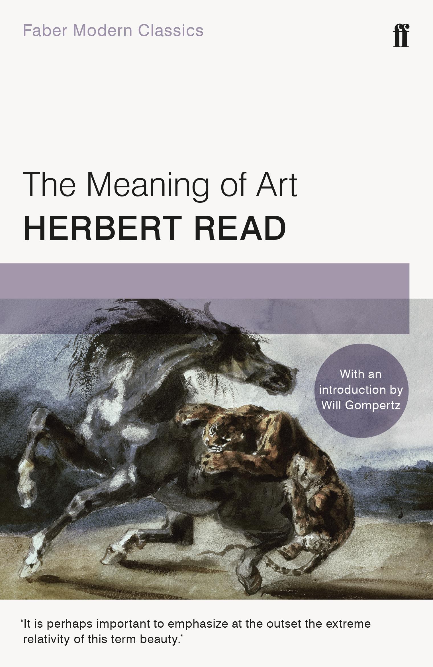 Vorderes Coverbild The Meaning of Art