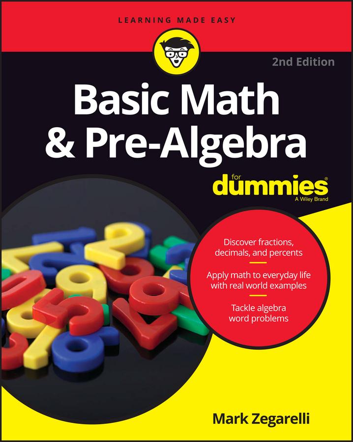 Vorderes Coverbild Basic Math & Pre-Algebra for Dummies