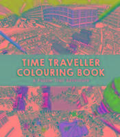 Vorderes Coverbild Time Traveller Colouring Book