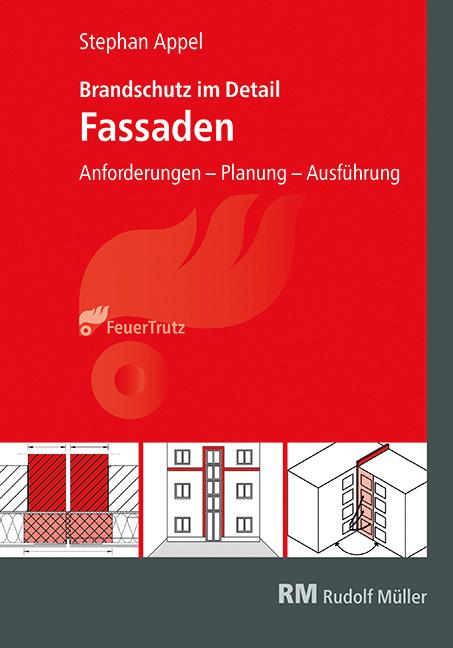 Vorderes Coverbild Brandschutz im Detail - Fassaden