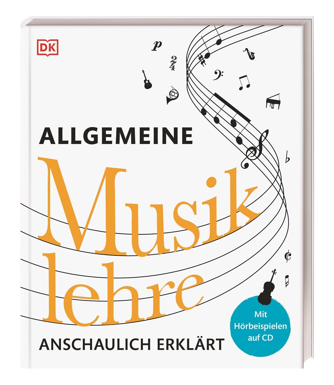 Vorderes Coverbild Allgemeine Musiklehre anschaulich erklärt